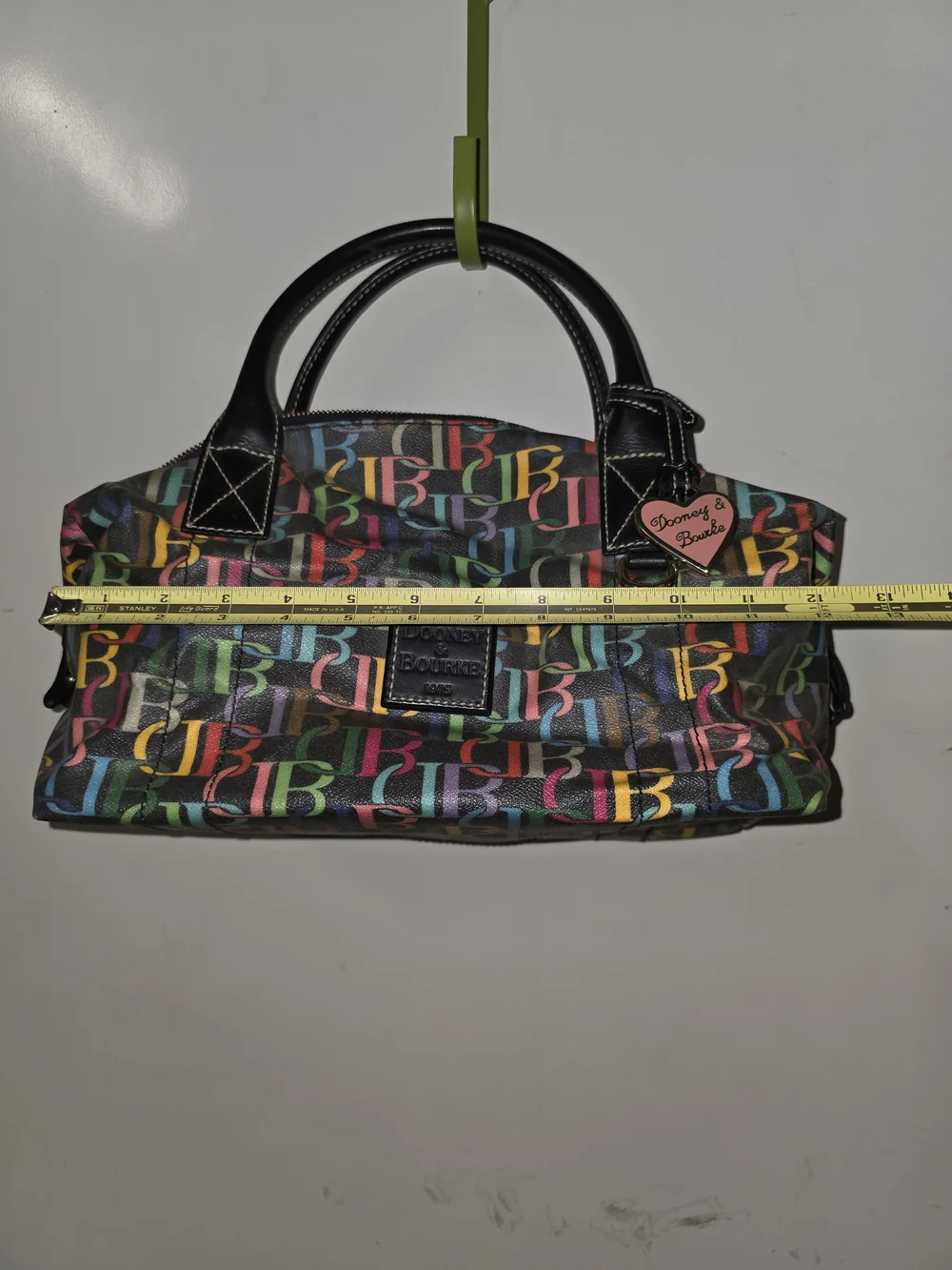 Dooney & Bourke Multicolor Signature Logo Satchel